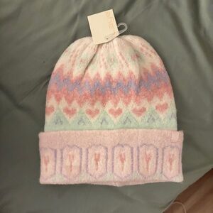 Layer 8 Fair Isle Knit Beanie NWT